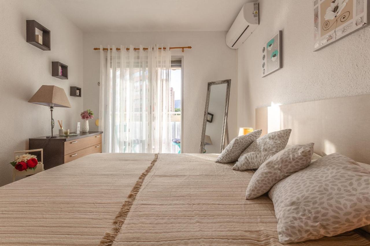 2Br Flat - Aircon - 5 Min Walk To Benidorm Beach 아파트 외부 사진