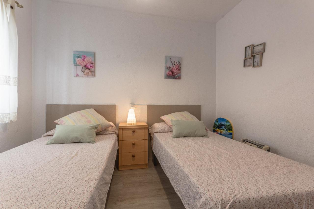 2Br Flat - Aircon - 5 Min Walk To Benidorm Beach 아파트 외부 사진